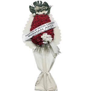 Kırmızı Gerbera Çelenk